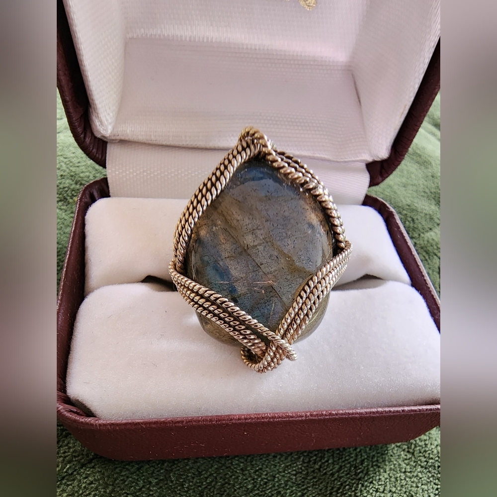 Ring,  Labradorite - Picture 7 of 8